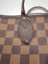 LOUIS VUITTON◆2)ネヴァーフルGM_ダミエ・エベヌ_BRW/PVC/BRW_画像8