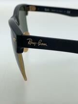 Ray-Ban◆クラブマスター/RB4175/サングラス/プラスチック/BLK/GRN/メンズ/57□16-145_画像4