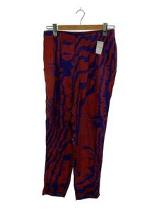 TOGA PULLA◆21SS/Inner print pants/ボトム/36/-/RED/総柄/TP11-FF217