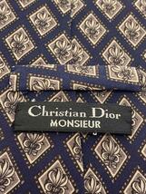 Christian Dior◆ネクタイ/コットン/マルチカラー/総柄/メンズ/V-TK-03_画像3