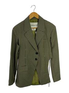 Andersson Bell◆CELINA CUT-OUT JACKET/S/-/GRN/チェック/awa43Ow_GREEN CHECK