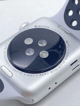 Apple◆Apple Watch Series 3 Nike+ 42mm GPSモデル/シルバー/ホワイト/MQL32J/A_画像4