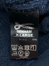 DENHAM◆パーカー/XL/コットン/NVY_画像4