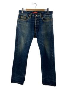 Supreme◆Washed Regular Jeans/34/デニム/IDG/色褪せ、擦れ有