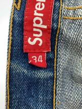 Supreme◆Washed Regular Jeans/34/デニム/IDG/色褪せ、擦れ有_画像5