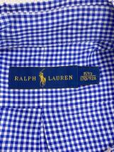 POLO RALPH LAUREN◆半袖シャツ/-/-/ブルー/チェック_画像3