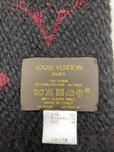 LOUIS VUITTON◆エシャルプ・ロゴマニアプレシャス_モノグラム/ウール/ボルドー/モノグラム/レディース/ルイヴィトン_画像2