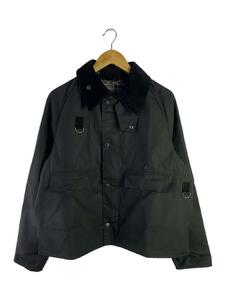 Barbour◆23FW SL SPEY WAX JACKET/XL/コットン/BLK/無地/232MWX1212