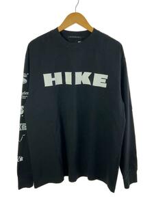 Stampd◆HIKE LS RELAXED TEE/長袖Tシャツ/L/コットン/BLK