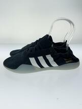 adidas◆TAEKWONDO/ローカットスニーカー/24cm/BLK/キャンバス_画像1