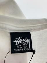 STUSSY◆BUILT TOUGH TEE/Tシャツ/XL/コットン/WHT_画像3