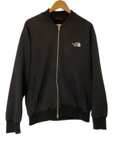 THE NORTH FACE◆BOMBER SWEAT_ボンバースウェット/XL/コットン/BLK