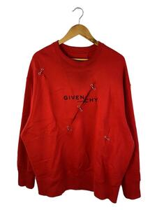 GIVENCHY◆スウェット/S/コットン/RED/BMJ0B83Y69