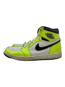 NIKE◆AIR JORDAN 1 RETRO HIGH OG_エアジョーダン 1 レトロ ハイ OG/27.5cm/YLW