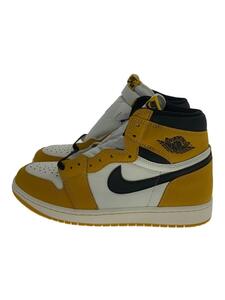 NIKE◆AIR JORDAN 1 RETRO HIGH OG_エアジョーダン 1 レトロ ハイ/27cm/YLW