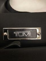 TUMI◆ショルダーバッグ/ナイロン/BLK/無地_画像5