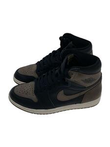 NIKE◆Air Jordan 1 Retro High OG_DZ5485-020/26cm/BLK/レザー