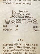 BLURHMS◆Tシャツ/-/コットン/WHT/broots2119S22/三段ロゴ_画像4