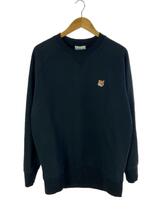 MAISON KITSUNE◆スウェット/XL/コットン/BLK/無地/AM00303KM0001_画像1