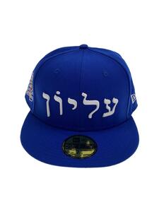 Supreme◆23AW/Hebrew New Era/キャップ/7 3/4/ポリエステル/ブルー/メンズ