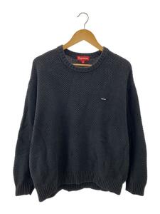 Supreme◆20AW/Textured Small Box Sweater/セーター(厚手)/XL/コットン/ブラック