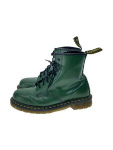 Dr.Martens◆8ホール/レースアップブーツ/US9/グリーン