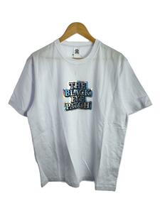 Blackeyepatch◆OG LABEL HOLOGRAM TEE/L/コットン/WHT