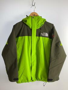 THE NORTH FACE◆MOUNTAIN JACKET/S/ゴアテックス/GRN/無地