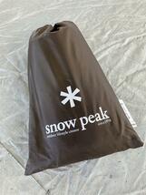 snow peak◆タープ/STP-381/付属品なし/幕体+収納袋_画像2