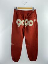 9090◆90 Logo SWEAT PANTS/L/コットン/ORN/NN1559_画像2