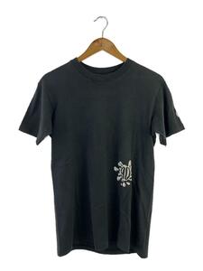 Hanes◆90s/NINETY/Tシャツ/M/コットン/BLK