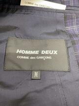 COMME des GARCONS HOMME DEUX◆テーラードジャケット/M/ウール/NVY/チェック/DC-J023/4B/本切羽/ダブルベンツ/AD20_画像4