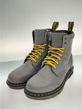 Dr.Martens◆レースアップブーツ/US9/GRY_画像2