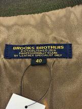 BROOKS BROTHERS◆レザージャケット・ブルゾン/40/レザー/BRW_画像3