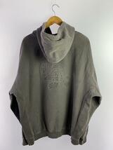 X-LARGE◆PIGMENT EMBOSSED PULLOVER HOODED/XL/コットン/GRY/無地/1012130120_画像2