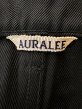 AURALEE◆16SS/ボトム/4/コットン/BLK/無地/A6SP02FM_画像4