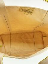 L.L.Bean◆boat and tote/USA製/トートバッグ/キャンバス/GRN/汚れ有_画像6