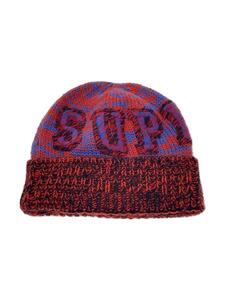 Supreme◆23AW/TWIST BEANIE/-/アクリル/レッド/メンズ