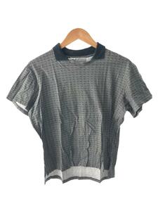 TOGA VIRILIS TOGA ARCHIVES* polo-shirt /-/ cotton /GRN/ total pattern /TV31-JK304