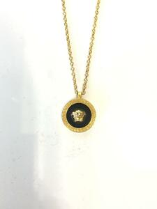 VERSACE◆メデューサ/ネックレス/-/GLD/トップ有/メンズ