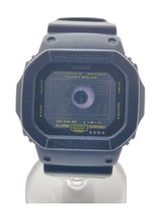 CASIO◆ソーラー腕時計・G-SHOCK/デジタル/NVY