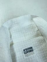 Y’s for living◆オープンカラーシャツ/-/コットン/WHT_画像6