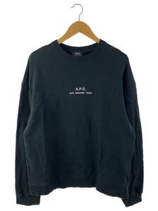 A.P.C.◆スウェット/L/コットン/BLK/4114323