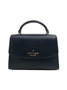 kate spade new york◆ショルダーバッグ/レザー/BLK