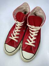 CONVERSE◆90年代/ALL STAR/MADE IN usa/ハイカットスニーカー/US8.5/RED_画像2