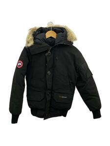 CANADA GOOSE◆ダウンジャケット/XXS/ポリエステル/BLK/無地/7950JM R