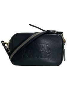 COACH◆ショルダーバッグ_オールレザー/レザー/BLK