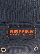 BRIEFING◆ショルダーバッグ/ナイロン/BLK/無地/DAY TRIPPER/使用感有_画像5