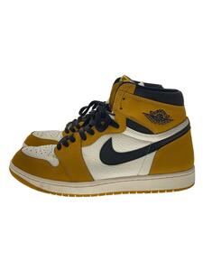 NIKE◆AIR JORDAN 1 RETRO HIGH OG_エアジョーダン 1 レトロ ハイ/30cm/YLW