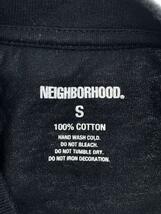 NEIGHBORHOOD◆23SS/NH.TEE SS-6/Tシャツ/S/コットン/BLK_画像3